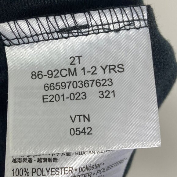 NEW Nike Little Boys Black Sweatpants Size 2T Track Pants 1-2 Years Joggers Pant - Picture 4 of 8